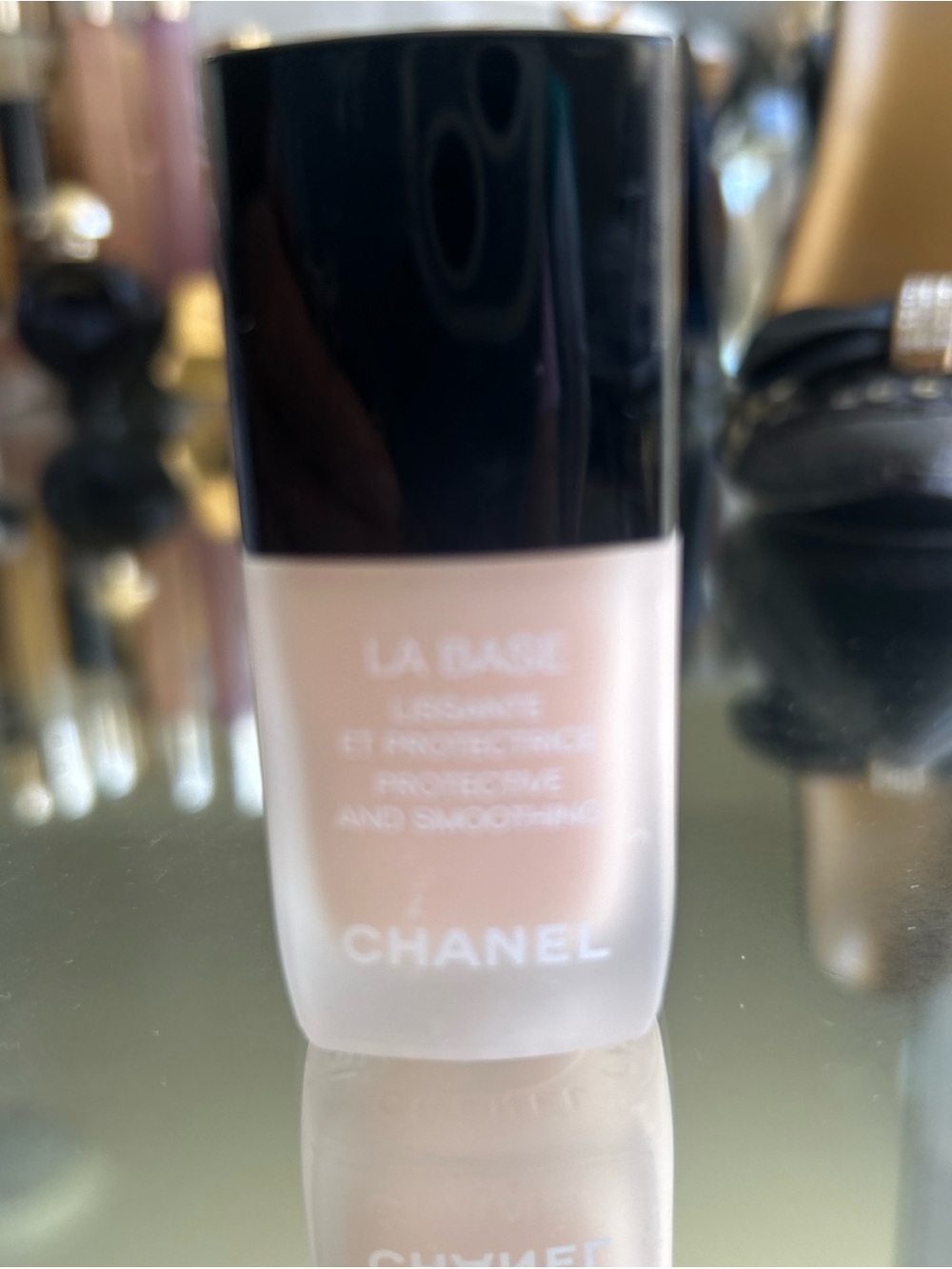 CHANEL La Base Primer nails no box